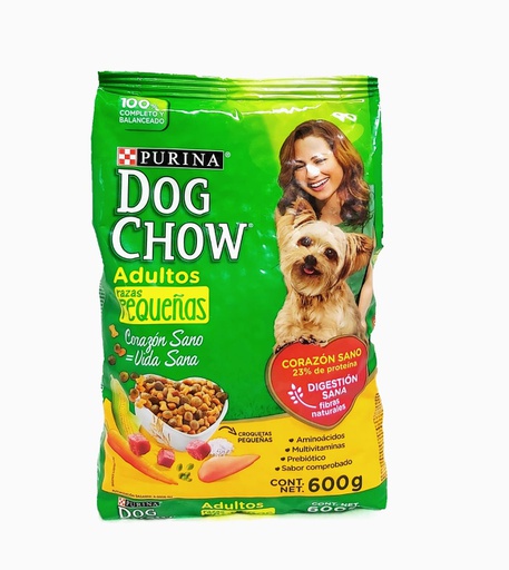 [7501072204455] PURINA DOG CHOW ADULTO RAZAS PEQUEÑA 600 G.