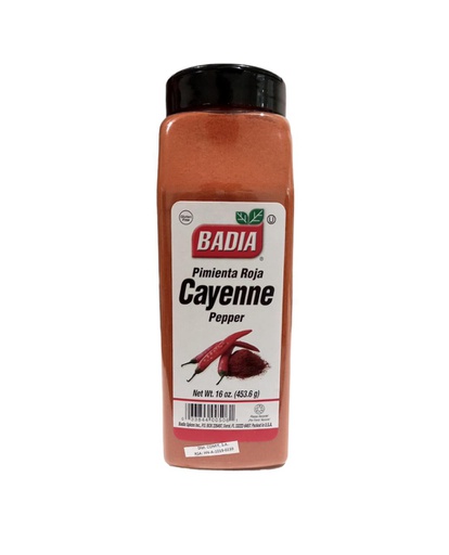 [033844005061] PIMIENTA ROJA CAYENNE BADIA 16