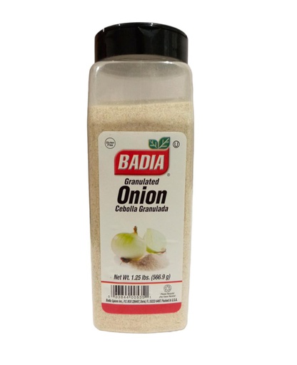 [033844005351] CEBOLLA GRANULADA BADIA 1 25LB