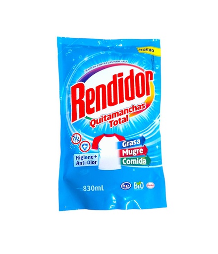 [7500459001304] RENDIDOR QUITA MANCHA 830ML