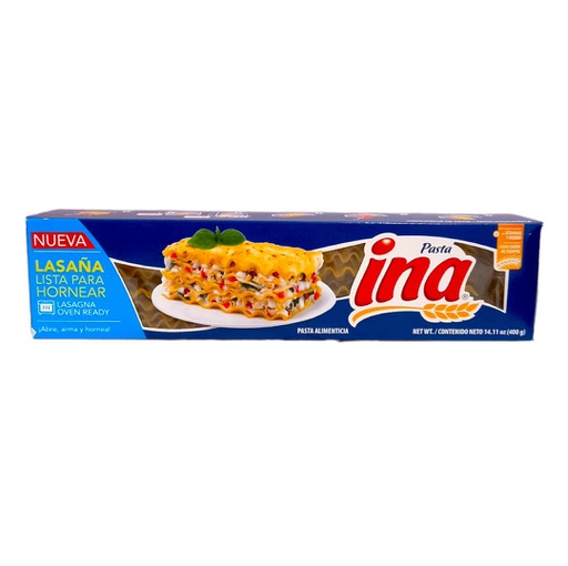 [753081009379] LASAGNA INA 400G