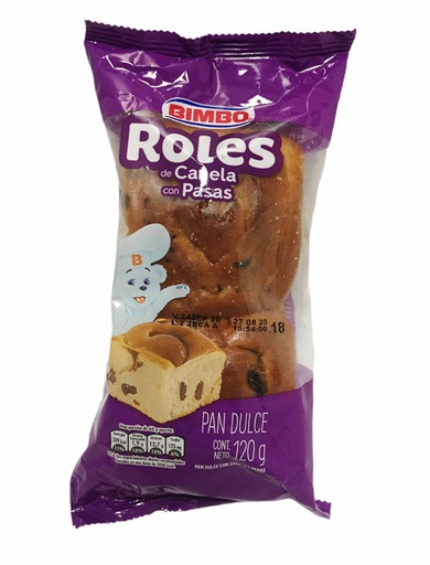 Comprar Pan Bimbo Dulce Roles De Canela - 100 gr