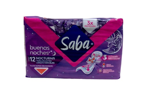 [7501019006654] SABA BUENAS NOCHES CON ALAS 12