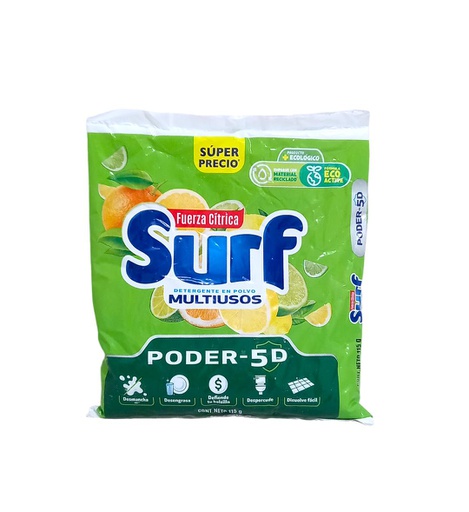 [7411000347171] DETERGENTE SURF FUERZA CITRICA