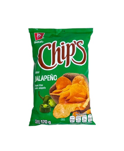 [757528040499] CHIPS FUEGO JALAPEÑO 170GR FAM