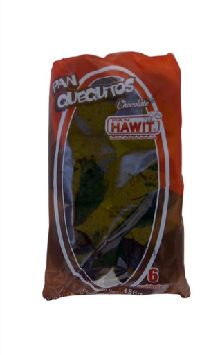 [7423430601372] PAN QUEQUITO CHOCOLATE HAWIT 6
