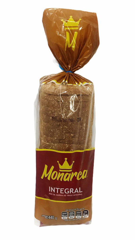 PAN MOLDE INTEGRAL MONARCA 440 | Supermercado El Éxito