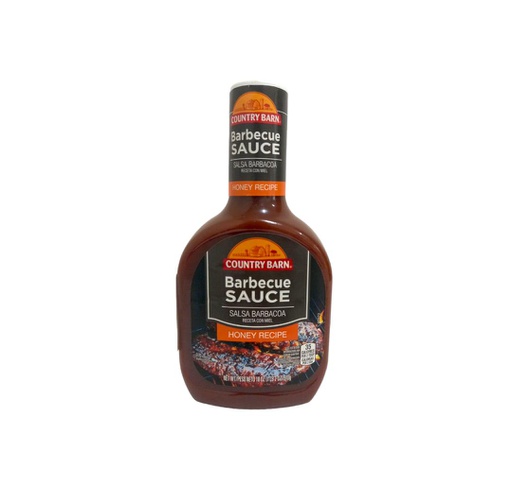 [035406029720] SALSA BBQ CON MIEL COUTRY 510G