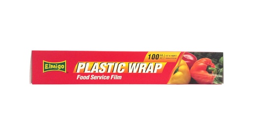 [7421248120061] PLASTIC WRAP 12X100 FT ELMIGO