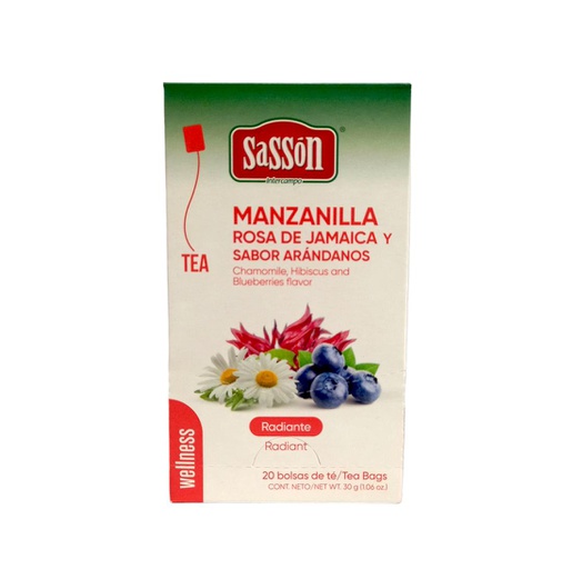 [760573093808] TE MANZANILLA ARANDANOS 30G