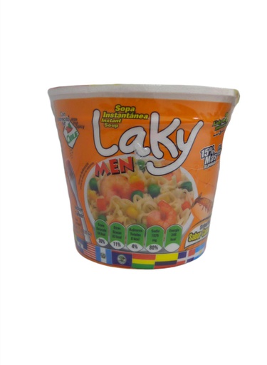 [7404001800028] SOPA LAKY CAMARON VASO 75 G