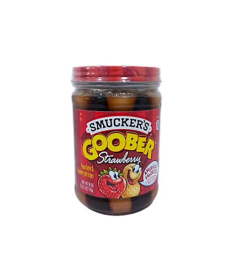 [051500000656] SM GOOBER STRAWBERRY 18 OZ 