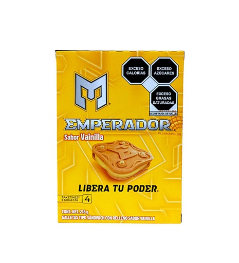 [7500478019649] CJA GALLETA EMPERADOR VAINILLA