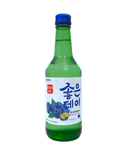 [8801100128845] SOJU ARANDANO BUEN DIA 360ML 