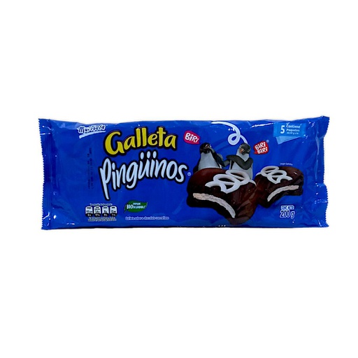 [7441029522945] GALLETA PINGUINOS 5 PAQUETES