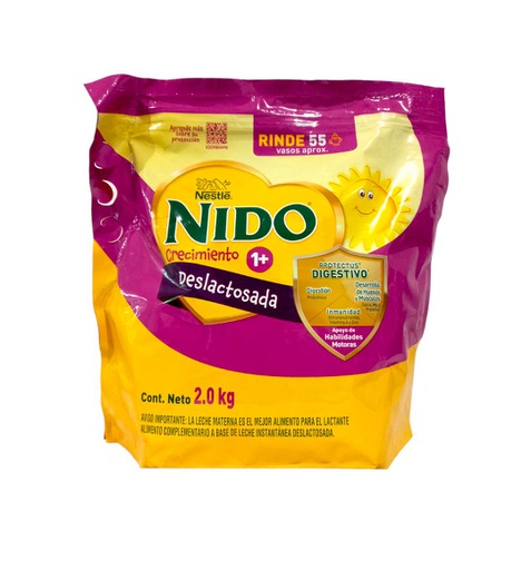 [7506475118712] NIDO 1+ DESLACTOSADA BOLSA 2KG