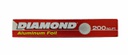 PAPEL ALUMINIO DIAMOND 200FT