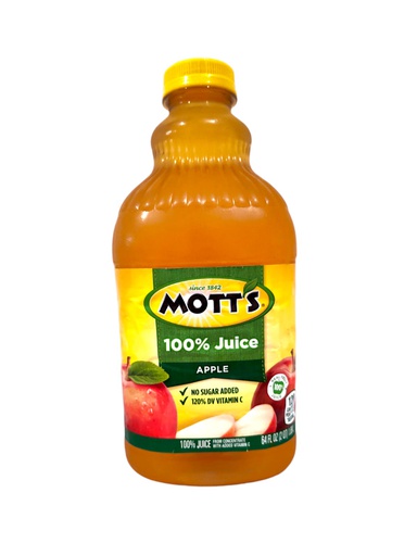 [014800000344] JUGO MOTTS APPLE ORIGINAL 64OZ