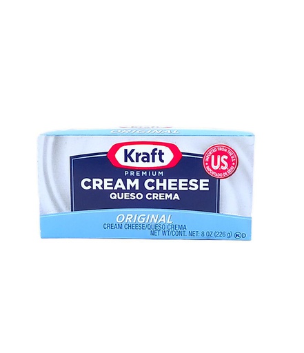 [021000061778] CREAM CHEESE ORIGIN KRAFT 226G