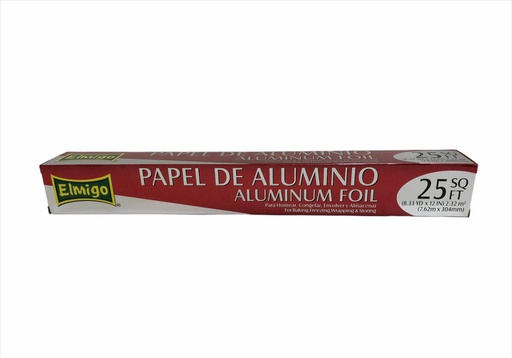 [5618527946470] PAPEL ALUMINIO EL MIGO 25 YDS