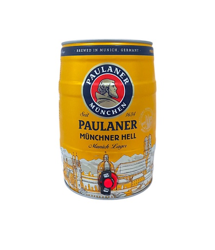 [4066600601111] CERVEZA PAULANER 5 LITROS