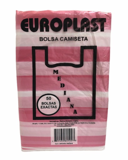 [609430605023] BOLSA RAYADA MEDIANA EUROPLAST