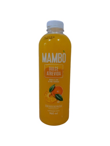 [7421000852186] JUGO MAMBO PIÑA NARANJA 960 ML