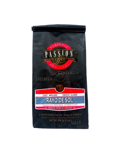 [7421304201512] CAFE PASSION RAYO DE SOL 1LB