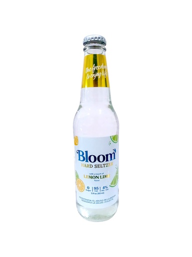 [7422111060293] BLOOM LEMON LIME 355ML