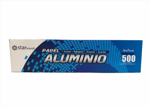 [7410031610674] PAPEL ALUMINIO STARBRANDT 500 