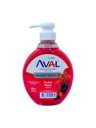 JABON AVAL FRUTOS ROJOS 400ML