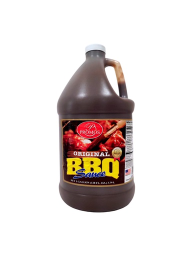 [658342003434] BBQ SAUCE ORIGINAL  GALON 