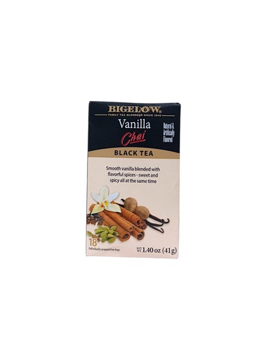 [072310001626] TE BIGELOW VANILLA CHAI 