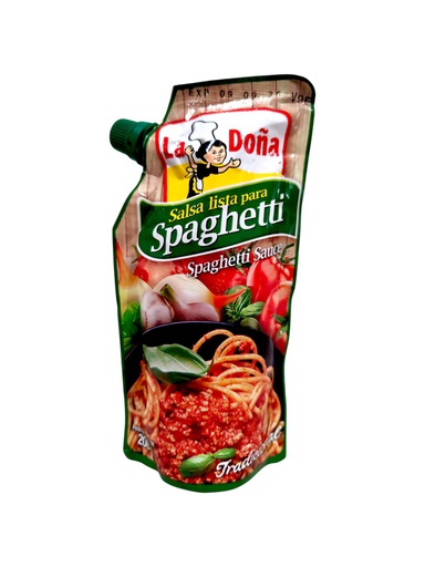 [7451001223210] SALSA SPAGHETTI LA DOÑA 200G