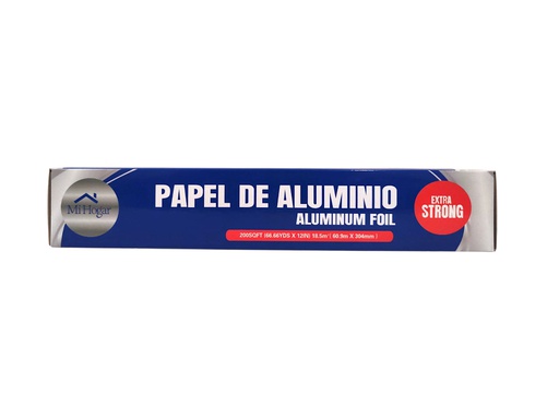 [6976073172873] PAPEL ALUMINIO MI HOGAR 200FT