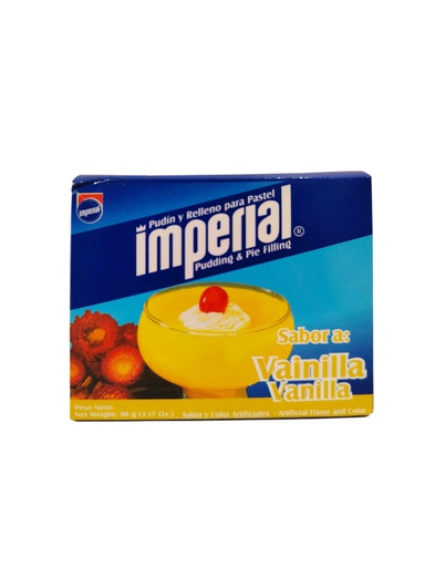 [752534551625] PUDIN IMPERIAL VAINILLA 90GR