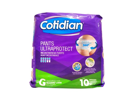 [7806500771425] PANTS COTIDIAN TALLA G 10UN
