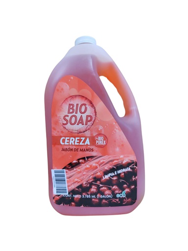 [735814297604] JABON MANOS BIOSOAP CEREZA 1G