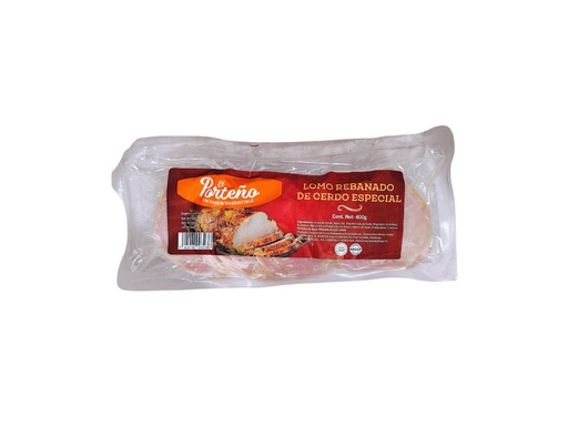 [7424160003238] LOMO REBANADO DE CERDO ESPECIA