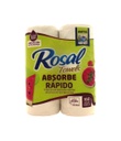 PAPEL TOALLA ROSAL TWO PAC