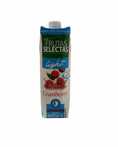 [729090051142] CRANBERRY FRUTAS SELECTAS LIGH