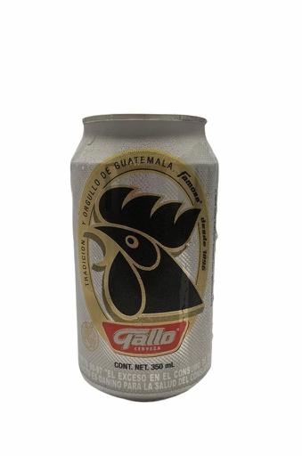 [7401000702414] CERVEZA GALLO LATA 350 ML EDT