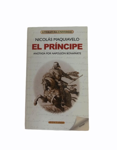 [C200200_60] EL PRINCIPE DE NICOLAS MAQUIAVELO