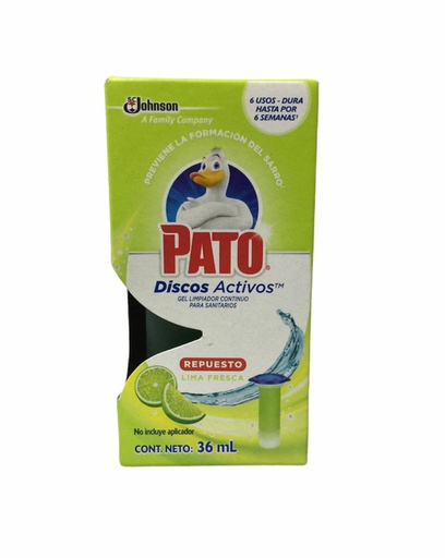 [7501032904319] PATO DISCO LIMA FRESCA 36 ML