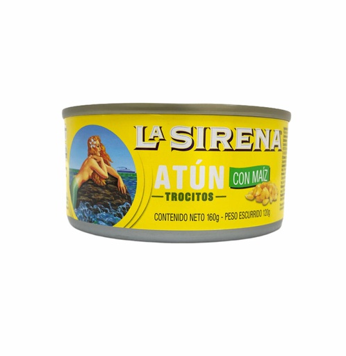 [028571014448] ATUN LA SIRENA CON MAIZ 160 GR