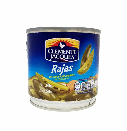 [7501052476018] RAJAS DE CHILE JALAPENO CLEMEN