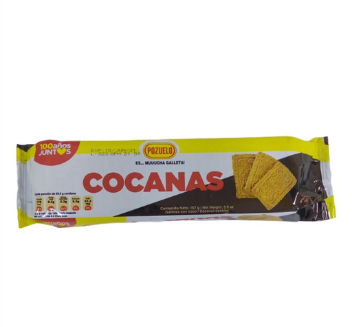 [086581007607] GALLETAS COCANAS POZUELO 150G 