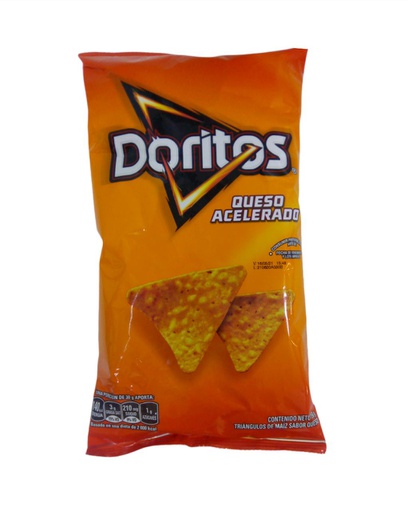 [721282300434] DORITOS QUESO ACELERADO 150 G.