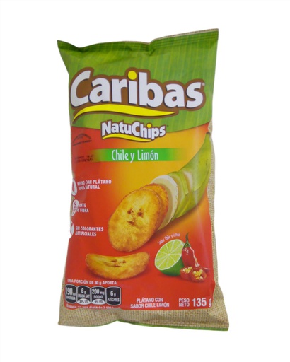 [721282405443] CARIBAS CHILE LIMON NATUCHIPS