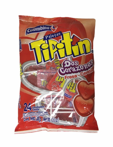 [7406234002446] PALETA TIPITIN DOS CORAZONES C